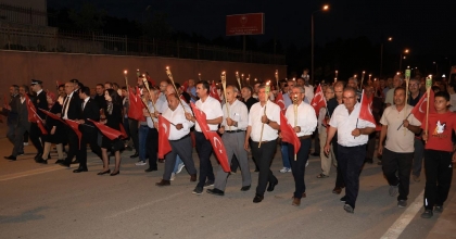 İLÇELERDE 15 TEMMUZ ANMASI