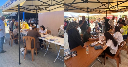 İLÇELERE İLETİŞİM STANDI KURULDU