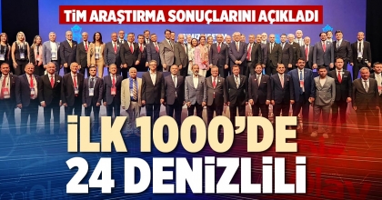 İLK 1000’DE 24 DENİZLİLİ