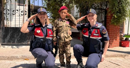 JANDARMADAN ANLAMLI ZİYARET