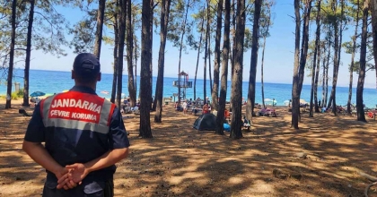 JANDARMADAN ÇEVRE VE ORMAN YANGINLARINA KARŞI BİLGİLENDİRME