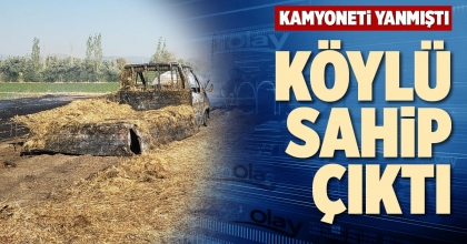 KÖYLÜ SAHİP ÇIKTI