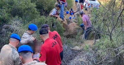 KAYBOLAN ŞAHIS ORMANLIK ALANDA BULUNDU