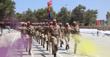 KIRKAĞAÇ'TA 38. DÖNEM UZMAN ERBAŞLAR YEMİN ETTİ