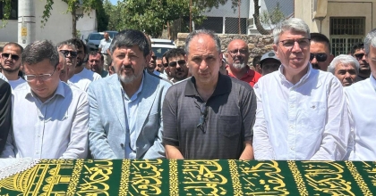 MİLLETVEKİLİ GÜNEŞ’İN ANNESİ SON YOLCULUĞUNA UĞURLANDI