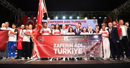 MİLLİ BİRLİK GÜNÜ DELİKLİÇINAR MEYDANI’NDA ANILDI