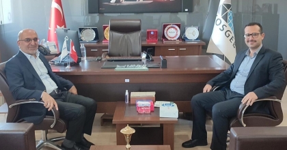 MÜFTÜ İMAMOĞLU'NDAN KAHRAMAN'A HAYIRLI OLSUN ZİYARETİ