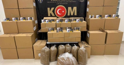 MANİSA’DA KAÇAK TÜTÜN VE İÇKİ OPERASYONU: 5 GÖZALTI