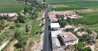 MİLAS’TA 80 MİLYONLUK YOL YATIRIMI TAMAMLANDI