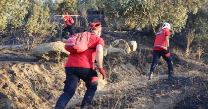 NAFAD BÖLGEDEKİ YANGINLARDA AKTİF GÖREV ALIYOR