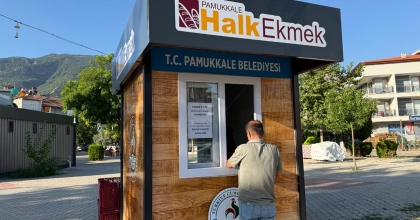 PAMUKKALE’DE HALK EKMEK AĞI BÜYÜYOR