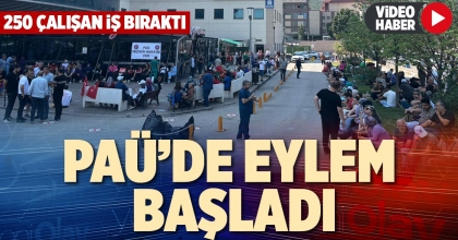 PAÜ’DE EYLEM BAŞLADI