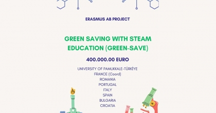 PAÜ ORTAKLIĞINDAKİ GREEN SAVE PROJESİNE AB’DEN ERASMUS DESTEĞİ