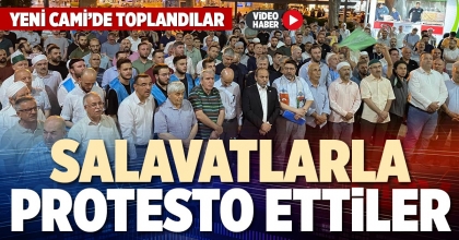 SALAVATLARLA PROTESTO ETTİLER