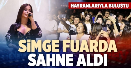 SİMGE FUARDA SAHNE ALDI