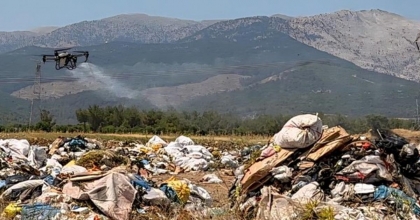 SİNEKLE DRONLU MÜCADELE