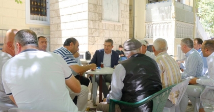 SUBAŞIOĞLU’NDAN ESNAFA DESTEK ZİYARETİ 