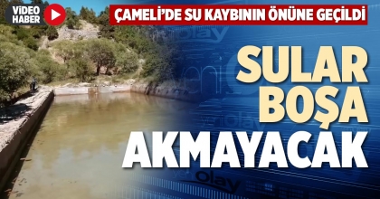 SULAR BOŞA AKMAYACAK