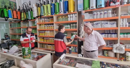 SİMAV’DA BİTKİ KORUMA ÜRÜNÜ BAYİLERİNDE DENETİM