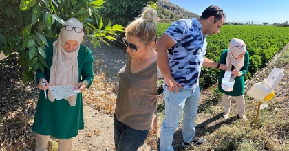 SÖKE'DE TARLA VE BAHÇELERDE ZARARLI KONTROLLERİ GERÇEKLEŞTİRİLDİ