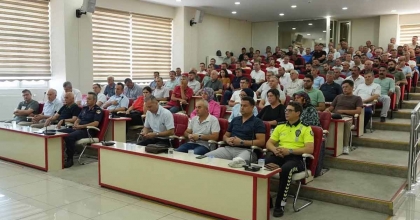SOMA'DA ORMAN YANGINLARINA KARŞI TOPYEKÛN MÜCADELE