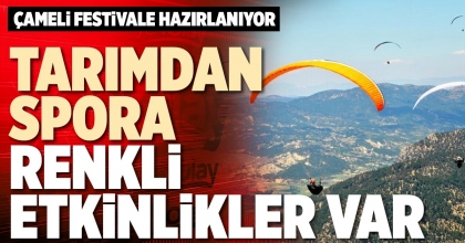 TARIMDAN SPORA RENKLİ ETKİNLİKLER VAR