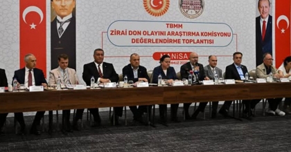 TBMM ZİRAİ DON KOMİSYONU TOPLANDI