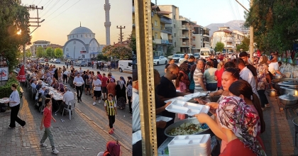 GÖKPINAR'DA BOLLUK VE BEREKET İÇİN KAZANLAR KAYNADI