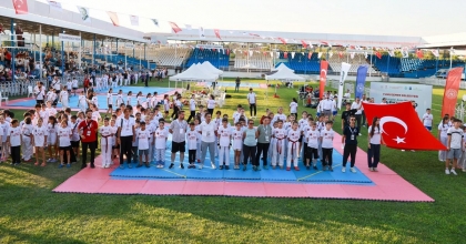 TEKVANDO KULÜPLERARASI MİNİKLER TURNUVASI BAŞLADI