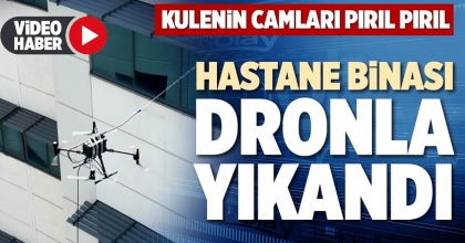 HASTANE BİNASI DRONLA YIKANDI