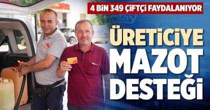 ÜRETİCİYE MAZOT DESTEĞİ