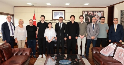 USTALARDAN, ÇAVUŞOĞLU’NA ZİYARET