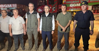 UŞAK'TA ORMANLIK ALANDAKİ YANGINLAR KONTROL ALTINA ALINDI
