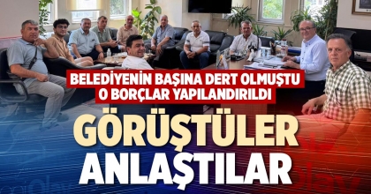 GÖRÜŞTÜLER ANLAŞTILAR