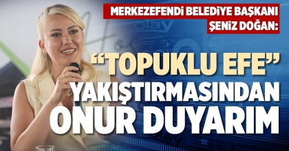 “TOPUKLU EFE” YAKIŞTIRMASINDAN ONUR DUYARIM