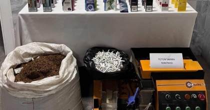 19 KİLOGRAM DÖKME TÜTÜN ELE GEÇİRİLDİ