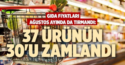 37 ÜRÜNÜN 30'U ZAMLANDI 