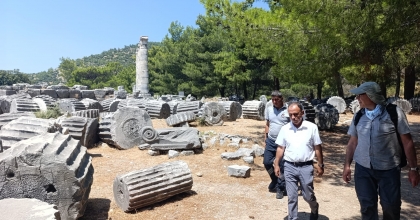 İLK PLANLI ŞEHİR PRİENE, UNESCO DÜNYA MİRASI LİSTESİ'NE GİRMEYİ BEKLİYOR