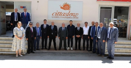 AZERBAYCAN HEYETİ ÇAMELİ’NİN SAKİN ŞEHİR SÜRECİ HAKKINDA BİLGİ ALDI