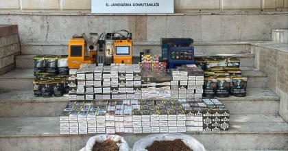 ALAŞEHİR'DE KAÇAK TÜTÜN OPERASYONU