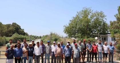 AYDIN’DA ÇİFTÇİLERİN SU EYLEMİ