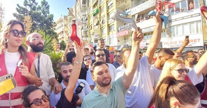 AYDIN'DA 'TOPUKLU' EYLEM