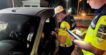 AYDIN JANDARMASINDAN GECE DENETİMİ