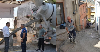 BABADAĞ’DA YOLLARDA BAKIM VE ONARIM ÇALIŞMASI