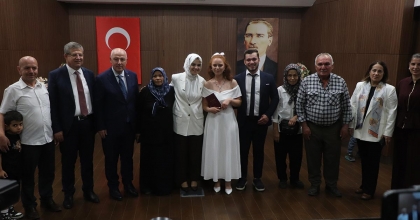 BAKAN GÖKTAŞ, GENÇLERİN MUTLULUĞUNA ORTAK OLDU