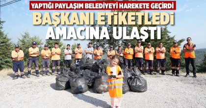 BAŞKANI ETİKETLEDİ AMACINA ULAŞTI