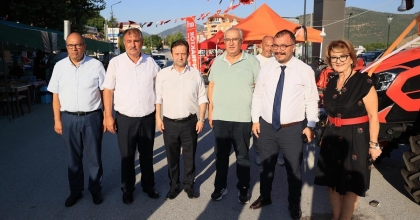 BAŞKANLAR FESTİVALDE BULUŞTU