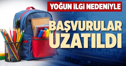 BAŞVURULAR UZATILDI
