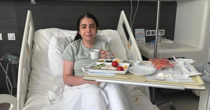 BOĞAZINDAN SU BİLE GEÇMİYORDU, BAŞARILI BİR OPERASYONLA YENİDEN YEMEK YİYEBİLDİ
