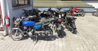  BOLVADİN'DE MOTOSİKLET DENETİMLERİ SÜRÜYOR